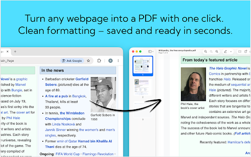 Download Webpage as PDF :: Get Download Webpage as PDF tool that lets you convert to pdf and quickly save webpage as pdf in just a few clicks anytime.