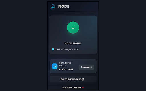 TOPAY Node :: Control your TOPAY node, track device IP, and monitor points and uptime