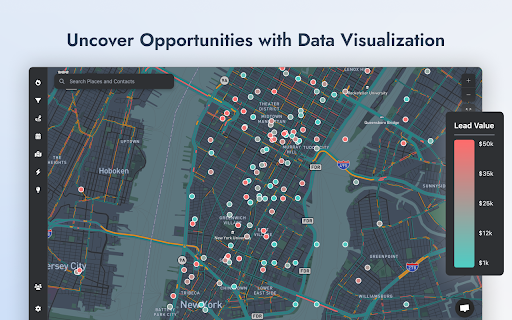 Lead Mapper :: Visualize customer locations and manage routes on a map directly inside your CRM