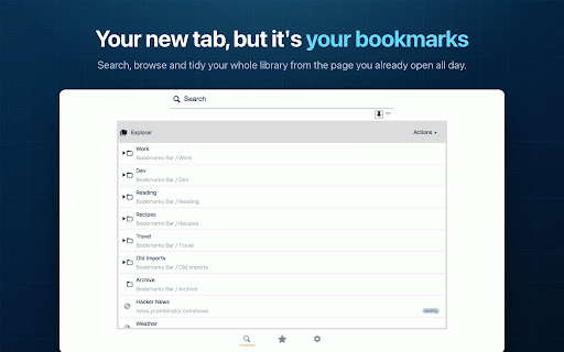 Well Bookmarked — Tag, Search & Clean Up :: A bookmark manager with tags: search by tag or keyword, find duplicates, and tidy your library from your new tab.