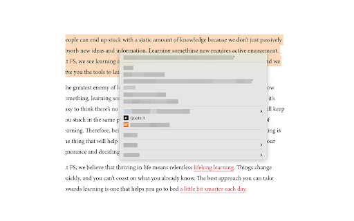 Quote Card Creator :: Create beautiful quote cards from any selected text on the web