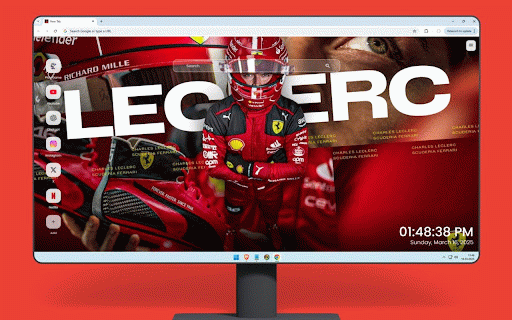 Charles Leclerc - Ferrari Wallpaper :: Experience stunning Charles Leclerc Ferrari wallpapers and personalize your screen today!