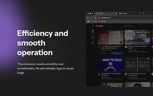 No Shorts Video :: Boost productivity by blocking Shorts & Reels. Redirects Shorts, hides distractions, and offers one-click customizable blocking.
