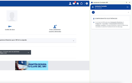 Asistente Contable SRI :: Asistente para contadores que automatizan tareas en el portal SRI Ecuador