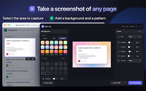 Blurr.ing - Blur & Redact Any Page, Hide Sensitive Data, Screenshot Tool :: Blur text, images & videos on any site. Hide sensitive data for screen sharing & recording. Screenshot tool with blur & redact.