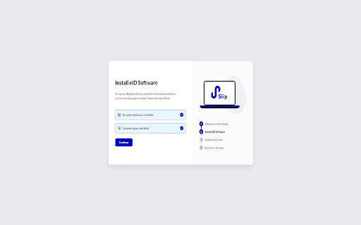 Siip eID Authenticator :: Google Chrome extension for the eID Reader