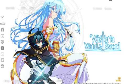 Wistoria Wand and Sword Wallpaper :: Wistoria Wand and Sword Wallpaper turn new tab to custom HD Wistoria Wand and Sword background. Created for anime fans.