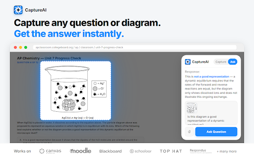CaptureAI (Capture AI) :: Boost your grades with instant answers. Solve questions on your screen without switching tabs.