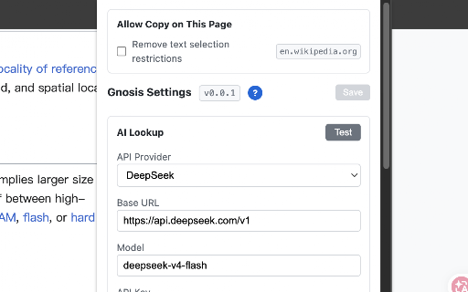 Gnosis :: Explain terms in their page context