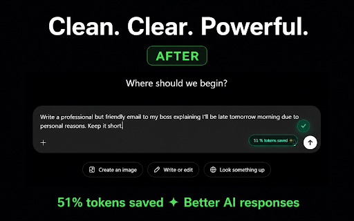 ImproveAI - AI Prompt Optimizer & Enhancer :: One-click AI prompt optimizer & enhancer for ChatGPT, Claude, Gemini & Perplexity. Rewrites weak prompts into clear, powerful ones.