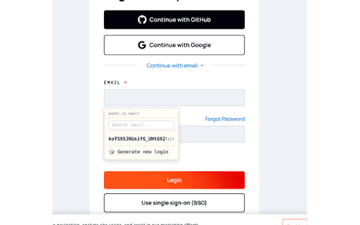 kashi.io — Vault & Web Clipper :: Clip any web page into a kashi.io note, and autofill passwords from your kashi.io vault.
