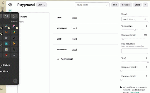 OpenAI Finetune JSONL Generator :: Browser Extension/bookmarklet to quickly generate a finetuning example