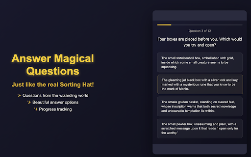 Harry Potter House Quiz :: Discover which Hogwarts house you truly belong to! Take the official sorting hat quiz.