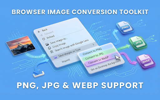 Save Image As Type :: Save images as PNG, JPG, or WebP with custom quality settings.