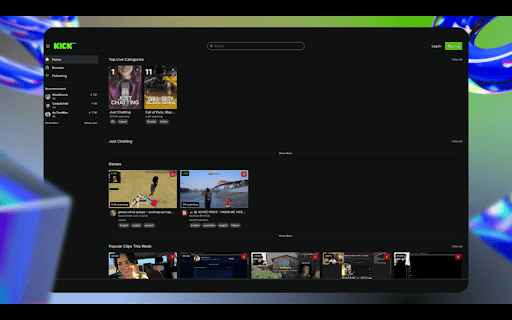 uKick — Block & Stream Tweaks for Kick :: All-in-one extension to block, boost, and tweak everything on Kick for a better streaming experience.