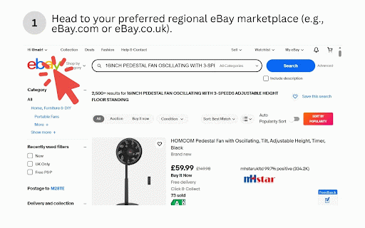 eBay Variation Counter :: Track eBay variation sales in 30 days. Sold counts in dropdowns, Counter button, and SKU List flyout with Copy & CSV export.
