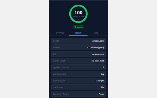 TIUK — Website Trust Scanner :: Instantly evaluate any website's credibility and safety with a real-time trust score powered by techimaging.