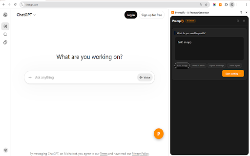 Prompify – AI Prompt Generator :: Turn rough ideas into powerful AI prompts for ChatGPT, Claude, Gemini & DeepSeek. Available in 9 languages with full Arabic RTL.