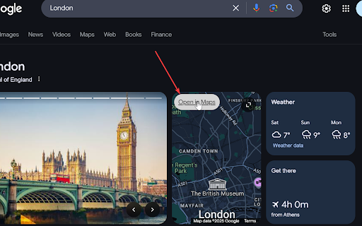 Restore Google Search Maps Button :: Adds back the Maps button to Google search pages and makes the search result map images clickable again for seamless navigation.