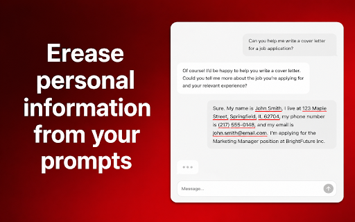 AIamigo :: Detect and mask personally identifiable information (PII) locally in your browser. No data ever leaves your device.