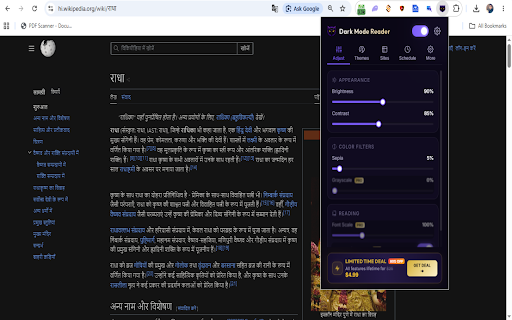 Dark Mode Reader :: Dark mode for every website. Reduce eye strain, block blue light, and customize your experience.