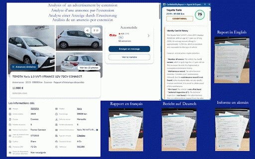 CarReliabilityReport — Expert AI Agent Auto :: Instantly analyze the reliability of a used car listing with AI. LeBonCoin, AutoScout24, mobile.de, AutoTrader and more.