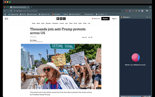 Web TLDR — AI Summaries for Articles & Blogs :: Instantly summarize any webpage's content with AI