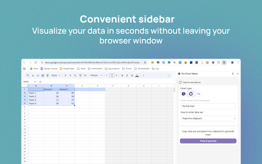 Chart Maker :: Simple online chart maker and generator to quickly create graphs and diagrams. Works with circle, line and pie chart graph maker