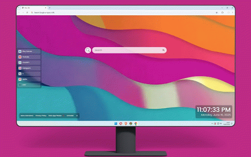 Waves Macos Colorful Live Wallpaper :: Fluid colorful waves flowing across screen with vibrant gradient layers in modern abstract style.