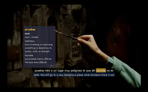 SubText :: Dual subtitles with AI translations, word and phrase explanations. Learn languages while you watch your favorite shows.
