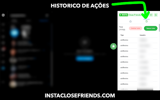 Insta Close Friends :: Aumente seu alcance no instagram com essa ferramenta, adicionado todos seus seguidores nos melhores amigos!