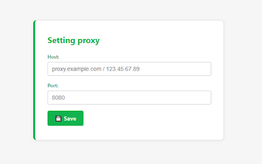 Proxy Toggle simple :: An extension for Chrome that allows you to enable and disable HTTP(S) proxy with one click
