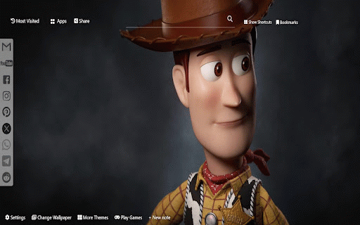 Toy Story Wallpaper :: Toy Story Wallpaper turn new tab to custom HD Toy Story background. Toy Story themes for Pixar fans.