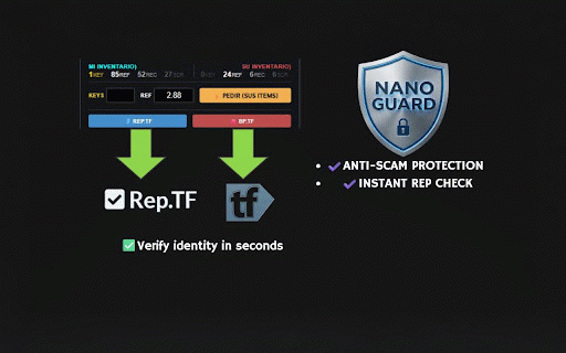 Nano Trade Assistant :: Automatización inteligente de tradeos para TF2. Detecta precios reales y protege contra estafas.