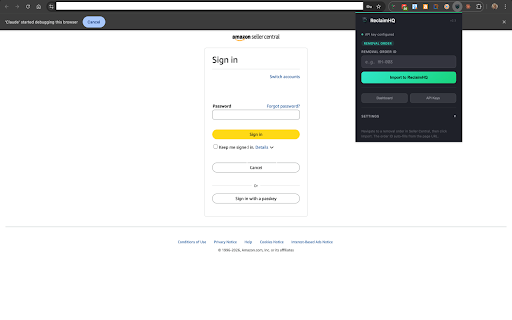 ReclaimHQ :: Track Amazon FBA removal orders, catch underpaid reimbursements, and win claims with AI coaching. Recover what Amazon owes you.