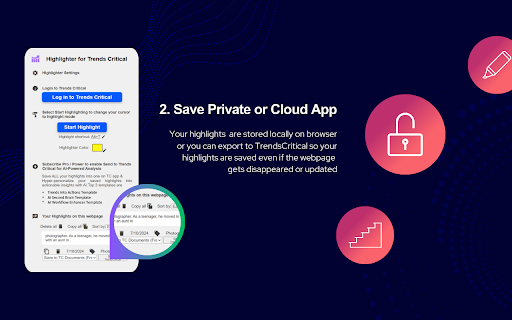 Highlighter for TrendsCritical.com :: Not just a plain Highlighter. Not just a vanilla AI. It's a highlighter with Trends and AI.