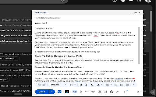 Tempo - Text Expansion for Sales :: Insert sales templates instantly with @@. Works in Gmail, LinkedIn, and more.