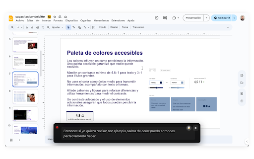 Live Caption by Accessibility :: Transcripción en vivo de audio a texto usando tu micrófono. 100% privado, procesado en el navegador. Por Accessibility.