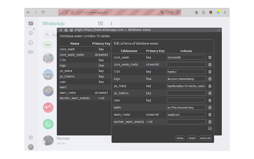 Kahuna :: Browse, edit and manage IndexedDB databases.