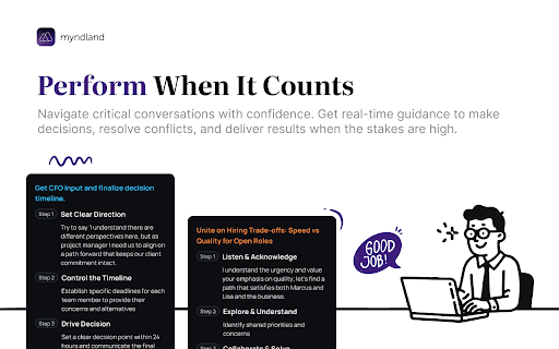 Myndland - AI Meeting Companion for Google Meet :: AI Meeting Companion for Google Meet