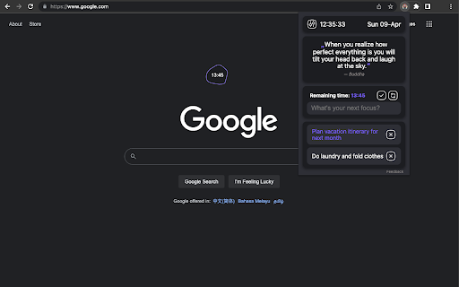 WorkWise :: Stay motivated and organized. Get time, quotes, and a task manager. Add, update, or delete messages anytime.