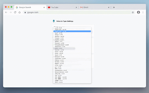 Voice to Type :: Type with your voice in any text field, in 30+ languages. Free, fast dictation right in your browser.