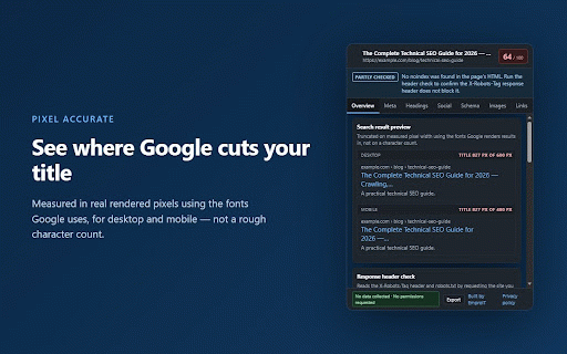 SEO Meta Viewer :: View SEO meta tags instantly: title, description, canonical, robots, Open Graph and schema.