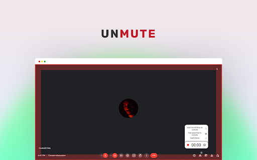 UnMute :: Be informed while you are on mute or unmute
