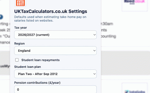 Show Take-Home Pay after UK Taxes :: See estimated UK take-home pay on gross salaries. Many options supported. Powered by UKTaxCalculators.co.uk!