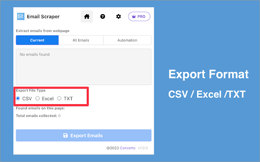 Email Scraper - Automatically Extract Email Addresses from Any Webpage :: Auto-extract emails from web pages with bulk URL support and easy export. Ideal for lead gen, marketing, and email list building.