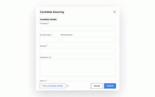 Darwinbox LinkedIn Sourcing :: Darwinbox LinkedIn Sourcing lets recruiters capture LinkedIn talent and add them to Darwinbox ATS instantly with one click.