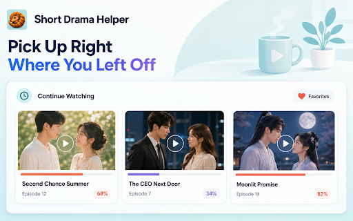 DramaBox & ReelShort Mini Dramas Speed, Auto Next, PiP, Short Drama Helpers :: Mini drama & short drama helper for ReelShort and DramaBox: playback speed, auto next, PiP, fullscreen, resume, and local favorites.