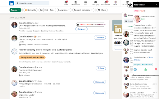 Ninja Connect :: Network and connect with industry experts from across the globe