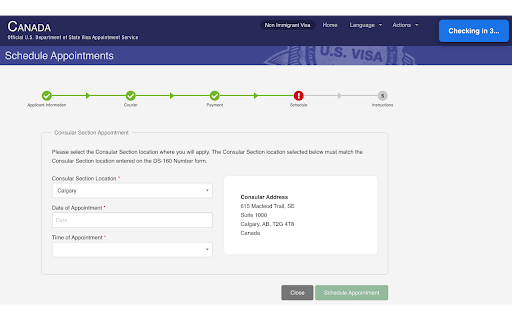 USA Visa Appointment Rescheduler :: **** No credits, no limits, use as much as you want ****
**** Secure - runs on your machine and no need to share user name or…